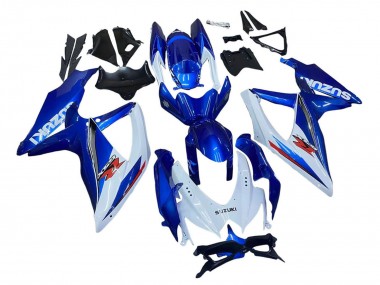 Comprare Kit Carena Moto Suzuki GSXR 600 / GSXR 750 2008-2010 - Blu Bianco Rosso