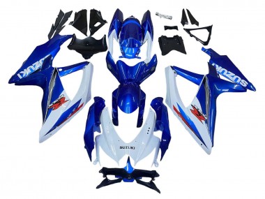 Comprare Kit Carena Moto Suzuki GSXR 600 / GSXR 750 2008-2010 - Blu Bianco Rosso