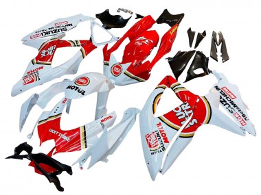 Comprare Carena Moto Suzuki GSXR 600 / GSXR 750 2008-2010 - Bianco Rosso Motul Lucky Strike