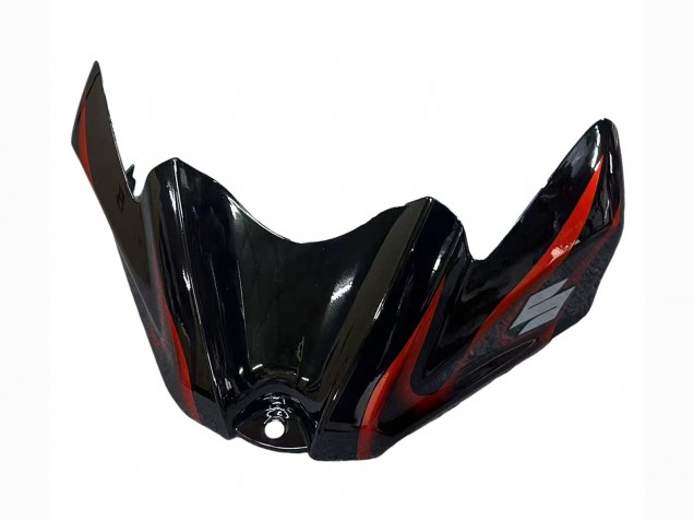 Comprare Carena Moto Suzuki GSXR 600 / GSXR 750 2008-2010 - Nero Lucido Arancia Fiamma