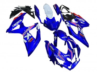 Comprare Carena Moto Suzuki GSXR 600 / GSXR 750 2008-2010 - Bianco Blu Rosa Ecstar Motul