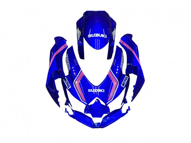Comprare Carena Moto Suzuki GSXR 600 / GSXR 750 2008-2010 - Bianco Blu Rosa Ecstar Motul
