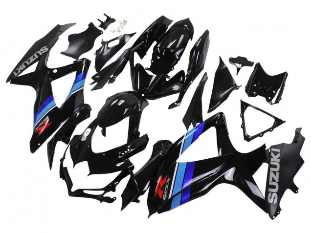 Comprare Carena Moto Suzuki GSXR 600 / GSXR 750 2008-2010 - Nero Lucido Blu