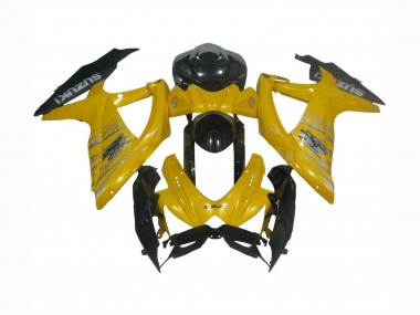 Comprare Carena Moto Suzuki GSXR 600 / GSXR 750 2008-2010 - Giallo Nero Lucido