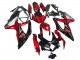 Comprare Carena Moto Suzuki GSXR 600 / GSXR 750 2008-2010 - Rosso Nero Lucido