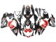 Comprare Carena Moto Suzuki GSXR 600 / GSXR 750 2008-2010 - Nero Lucido Rosso Bianco Motul Lucky Strike