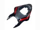 Comprare Carena Moto Suzuki GSXR 600 / GSXR 750 2011-2024 - Nero Lucido Forgiato Fibra di Carbonio Argento Rosso