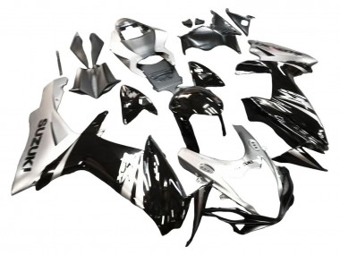 Comprare Carena Moto Suzuki GSXR 600 / GSXR 750 2011-2024 - Nero Lucido Argento