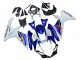 Comprare Carena Moto Suzuki GSXR 600 / GSXR 750 2011-2024 - Bianco Blu Rosso