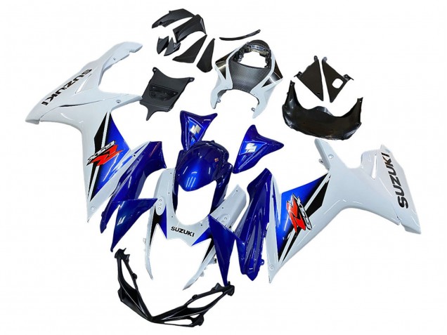 Comprare Carena Moto Suzuki GSXR 600 / GSXR 750 2011-2024 - Bianco Blu Rosso