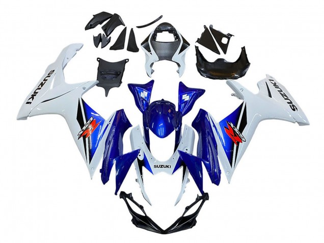 Comprare Carena Moto Suzuki GSXR 600 / GSXR 750 2011-2024 - Bianco Blu Rosso