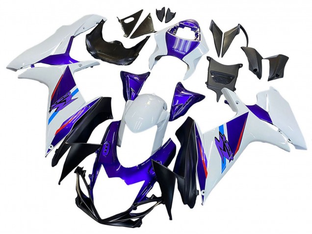 Comprare Carena Moto Suzuki GSXR 600 / GSXR 750 2011-2024 - Blu Viola Bianco
