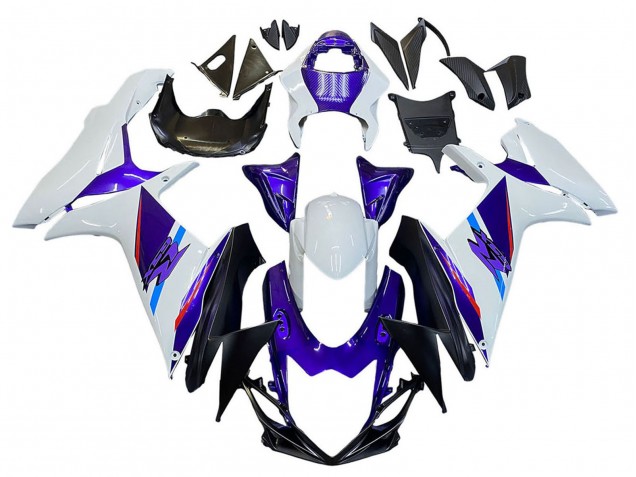 Comprare Carena Moto Suzuki GSXR 600 / GSXR 750 2011-2024 - Blu Viola Bianco