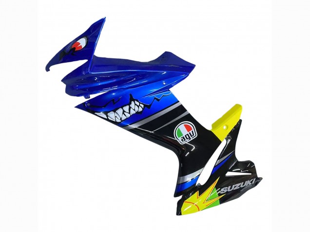 Comprare Carena Moto Suzuki GSXR 600 / GSXR 750 2011-2024 - Blu Giallo