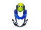 Comprare Carena Moto Suzuki GSXR 600 / GSXR 750 2011-2024 - Blu Giallo