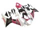 Comprare Carena Moto Suzuki GSXR 600 / GSXR 750 2011-2024 - Bianco Rosa Nero Corona