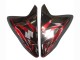 Comprare Carena Moto Suzuki GSXR 600 / GSXR 750 2011-2024 - Nero Lucido Rosso Fiamma