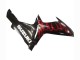 Comprare Carena Moto Suzuki GSXR 600 / GSXR 750 2011-2024 - Nero Lucido Rosso Fiamma