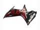 Comprare Carena Moto Suzuki GSXR 600 / GSXR 750 2011-2024 - Nero Lucido Rosso Fiamma