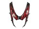 Comprare Carena Moto Suzuki GSXR 600 / GSXR 750 2011-2024 - Nero Lucido Rosso Fiamma