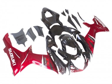 Comprare Kit Carena Moto ABS Suzuki GSXR 600 / GSXR 750 2011-2024 - Rosso Nero Lucido