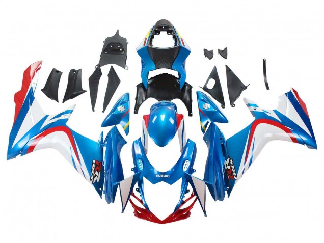 Comprare Carena Moto Suzuki GSXR 600 / GSXR 750 2011-2024 - Blu Bianco Rosso