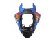 Comprare Carena Moto Suzuki GSXR 600 / GSXR 750 2011-2024 - Azzurro Chiaro Arancia Nero Bianco Squalo 46