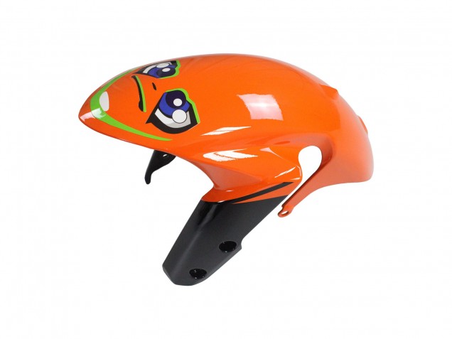 Comprare Carena Moto Suzuki GSXR 600 / GSXR 750 2011-2024 - Azzurro Chiaro Arancia Nero Bianco Squalo 46