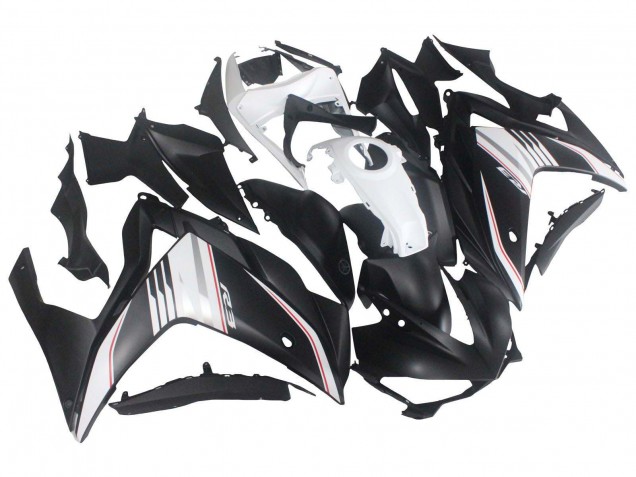 Comprare Carena Moto Yamaha YZF R3/R25 2015-2018 - Bianco Rosso Nero Opaco