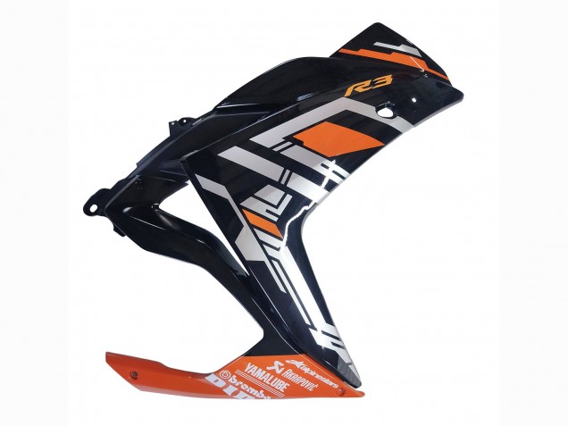 Comprare Carena Moto Yamaha YZF R3/R25 2015-2018 - Blu Arancia Argento Yamalube