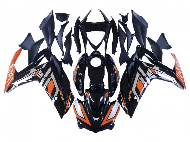 Comprare Carena Moto Yamaha YZF R3/R25 2015-2018 - Blu Arancia Argento Yamalube