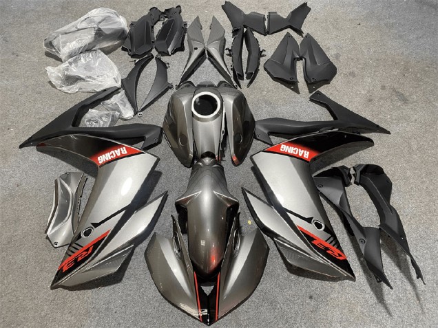 Comprare Carena Moto Yamaha YZF R3/R25 2015-2018 - Argento Rosso Nero Corsa