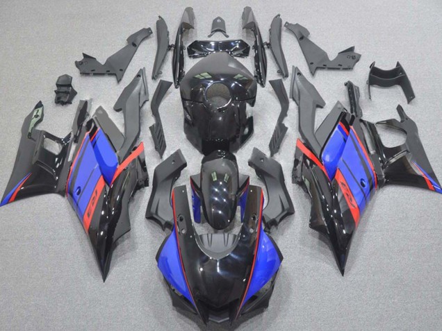 Comprare Carena Moto Yamaha YZF R3/R25 2015-2018 - Blu Rosso Nero Lucido