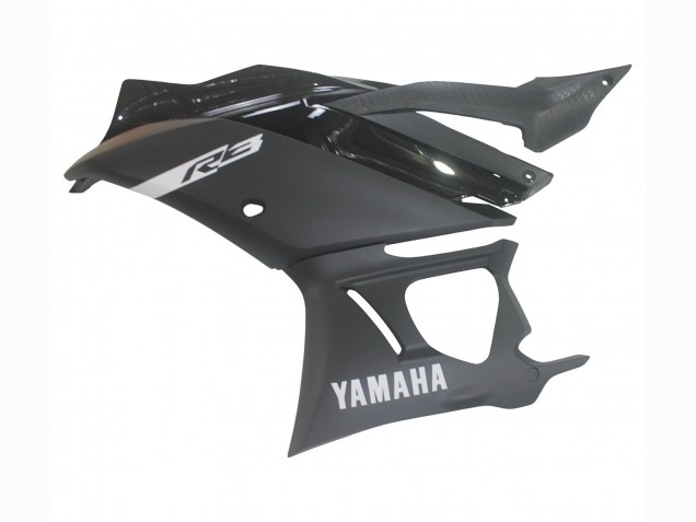 Comprare Carena Moto Yamaha YZF R3/R25 2019-2021 - Nero Opaco Argento