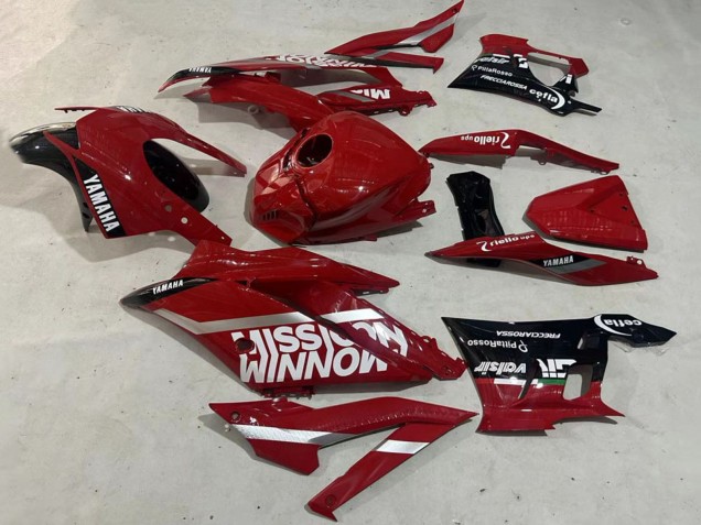 Comprare Carena Moto Yamaha YZF R3/R25 2019-2021 - Rosso Scuro Bianco Argento Nero Valsir