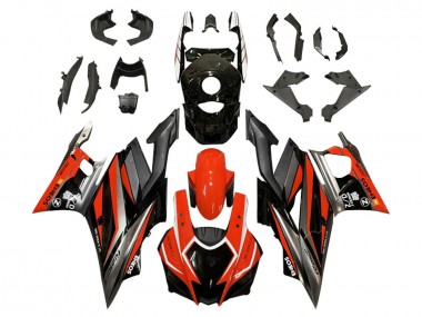 Comprare Carena Moto Yamaha YZF R3/R25 2019-2021 - Rosso Grigio Nero ENEOS