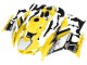 Comprare Carena Moto Yamaha YZF R3/R25 2019-2021 - Giallo Bianco Nero Banda