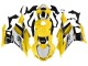 Comprare Carena Moto Yamaha YZF R3/R25 2019-2021 - Giallo Bianco Nero Banda