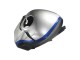 Comprare Carena Moto Yamaha YZF R3/R25 2022-2024 - Nero Fibra di Carbonio Stile Argento Blu