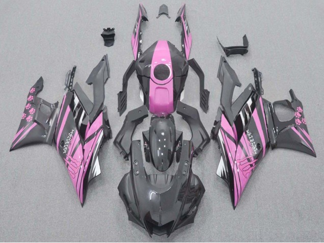 Comprare Carena Moto Yamaha YZF R3/R25 2022-2024 - Rosa Nero Mostro
