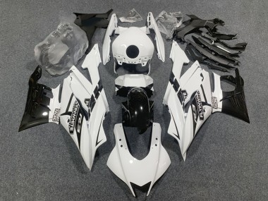 Comprare Carena Moto Yamaha YZF R3/R25 2022-2024 - Bianco Nero Lucido