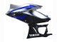 Comprare Carena Moto Yamaha YZF R3/R25 2022-2024 - Marmo Nero Argento Blu Forgiato Fibra di Carbonio Stile