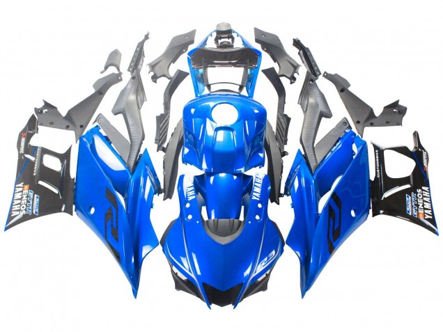 Comprare Carena Moto Yamaha YZF R3/R25 2022-2024 - Blu Nero ENEOS