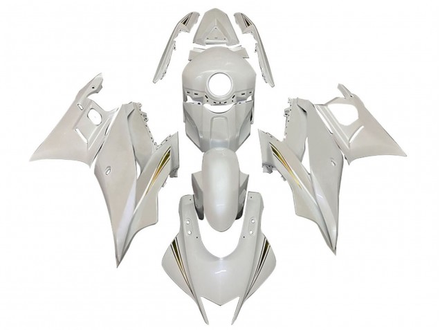 Comprare Carena Moto Yamaha YZF R3/R25 2022-2024 - Bianco Oro