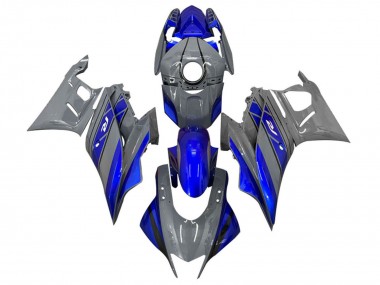 Comprare Carena Moto Yamaha YZF R3/R25 2022-2024 - Grigio Scuro Blu