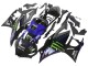 Comprare Carena Moto Yamaha YZF R3/R25 2022-2024 - Blu Verde Nero Mostro Yamalube ENEOS