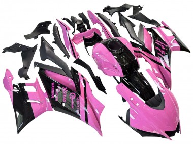 Comprare Carena Moto Yamaha YZF R3/R25 2022-2024 - Rosa Nero Lucido Mostro
