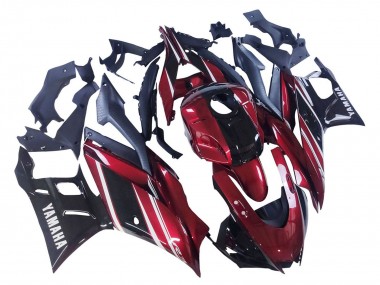 Comprare Carena Moto Yamaha YZF R3/R25 2022-2024 - Rosso Bianco Nero Lucido