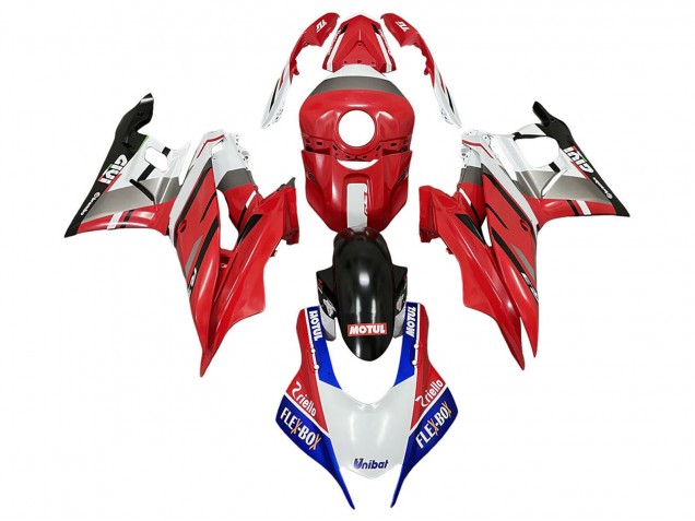 Comprare Carena Moto Yamaha YZF R3/R25 2022-2024 - Bianco Rosso Blu Nero Motul Flex Box Givi Unubat