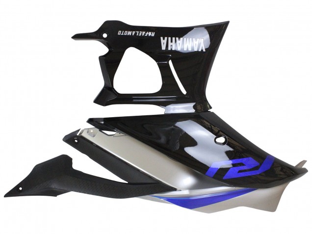 Comprare Carena Moto Yamaha YZF R3/R25 2022-2024 - Argento Blu Nero Lucido